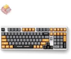 MCHOSE UT98 belaidė mechaninė klaviatūra| US | Silent Peach V3 Switch |Retro Therapy
