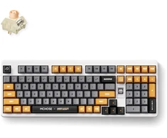 MCHOSE UT98 belaidė mechaninė klaviatūra Unbox Therapy | Icy Creamsicle Switch |Retro Therapy