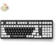 MCHOSE UT98 belaidė mechaninė klaviatūra| US | Icy Creamsicle Switch |Classic Therapy