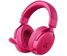 MCHOSE V9 Pro belaidės ausinės | 2.4G, BT, TYPE-C | Rose Raudona