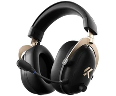 MCHOSE V9 Turbo Magnetic belaidės ausinės | 2.4G, BT, TYPE-C | Juodas Auksinė