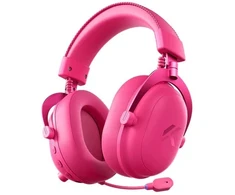 MCHOSE V9 Turbo Magnetic belaidės ausinės | 2.4G, BT, TYPE-C | Berry Raudona