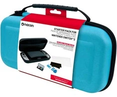 Nacon Kelioninio Nintendo Switch 2 Dėklo ir Ekrano apsaugos Rinkinys | Mėlynas