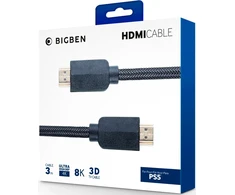 NACON PS5 HDMI kabelis 2.1 4K ULTRA HD/8K - 3M | Juodas