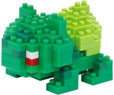 Nanoblock Nanoblokas Nanobloko Pokémonas - Bulbasaur