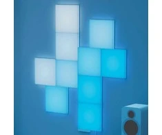 Sieninis šviestuvas „Nanoleaf Blocks“ pradinis rinkinys (10 vnt.) | 16 mln. ir daugiau spalvų