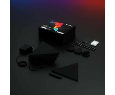 Nanoleaf Shapes - Ultra Juodas Triangles Starter Kit (9 šviesos)