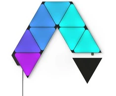 Nanoleaf Shapes - Ultra Juodas Triangles Starter Kit (9 šviesos)