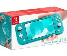 Nintendo Switch Lite (žalsvai melsva)