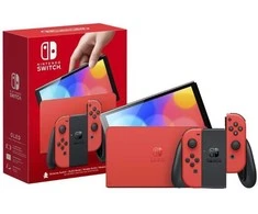 Nintendo Switch OLED konsolė - Mario Raudona Edition