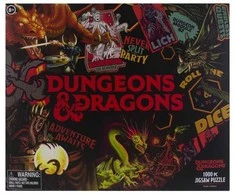 Paladone Dungeons and Dragons dėlionė