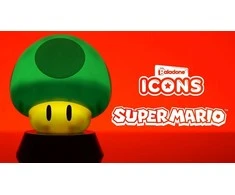 Paladone MARIO 1Up Mushroom ICON lempa 10cm