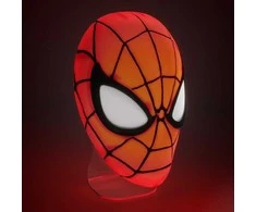 Paladone Marvel Spiderman Mask Desktop / Wall Logo lempa