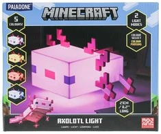 Paladone Minecraft Axolotl lempa