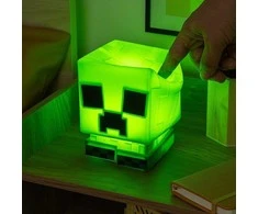 Paladone Minecraft Creeper SquishyGlo Silicone Įkraunama Lempa