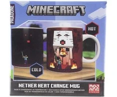 Paladone MINECRAFT Puodelis - Nether | Reaguojantis į karštį 300 ml