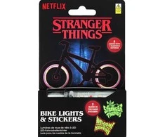 Paladone Stranger Things 5 LED Bike Lights and stickers