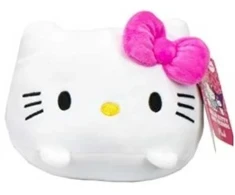Pc Merch Hello Kitty - Rožinė Bow Beanie Pliušinis Žaislas | 20 cm