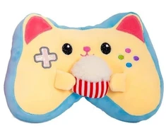 Pc Merch Kawaii – Geltonas žaidimų valdiklio formos pliušinis žaislas - 27cm
