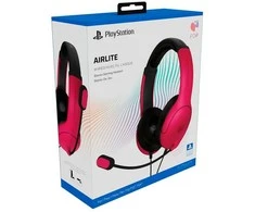 PDP AIRLITE Laidinės ausinės (cosmic raudona) skirtos PS5/PS4/PC