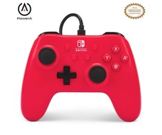 Power A PowerA Raspberry Raudona laidinis valdiklis skirtas Nintendo Switch