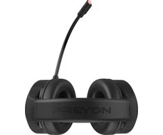 PREYON Hurricane Fly belaidės žaidimų ausinės (Juodos) | USB