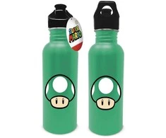 Pyramid Nintendo (Mushroom) metalinis vandens buteliukas (700ml)