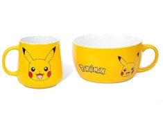 Abysse Pyramid Pokemon Pikachu puodelio ir dubenėlio rinkinys