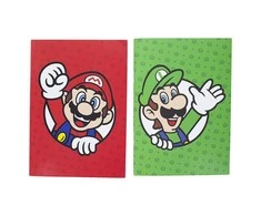 Pyramid Super Mario dviejų užrašų knygučių rinkinys