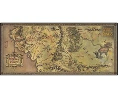 Pyramid The Lord of the Rings - Pelės kilimėlis - Middle-Earth Map | 80 x 36 cm