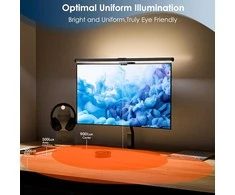 Quntis ML215 LED monitoriaus lempa su belaidžiu valdikliu (51 cm)