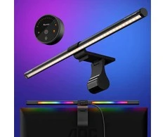 Quntis ML216 RGB Pro+ monitoriaus lempa su belaidžiu valdikliu (51cm)