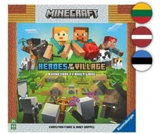 RAVENSBURGER stalo žaidimas Minecraft Heroes, (LT, LV, EE), 22367