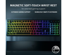 Razer | Ornata V3 | Klaviatūra žaidimams | su laidu | RGB LED pašvietimas | Cyrillic | Razer Mecha-Membrane | Juodas