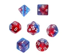 REBEL RPG kauliukų rinkinys – Mėnulio akmenys – Supermenas