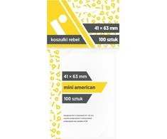 REBEL Rankovės - Mini American (41x63mm) - 100 Vnt