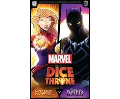 Roxley Games Marvel Dice Throne: Captain Marvel v. Juodas Panther