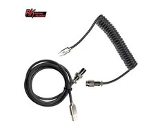 Klaviatūra Royal Kludge Coiled Aviator laidas (juodas)
