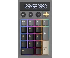 Royal Kludge M20 Phantom belaidė klaviatūra 2in1 (skaičiuotuvas) | 20%, Hot-swap, Kreminis switches