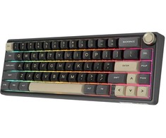 Royal Kludge R65 RGB Phantom laidinė mechaninė klaviatūra | 60%, Brown switches, US