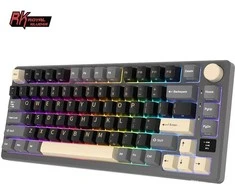 Royal Kludge RK M75 RGB Phantom belaidė klaviatūra | 75%, Hot-swap, Brown switches, US