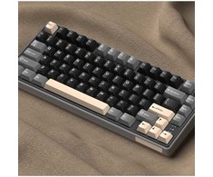 Royal Kludge RK R75 RGB Phantom laidinė klaviatūra | 75%, Hot-swap, Sidabrinis switches, US