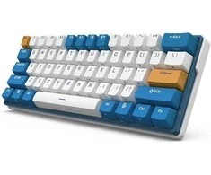 Royal Kludge RK61 Plus RGB Klein Mėlyna belaidė klaviatūra | 60%, Hot-swap, SkyCyan switches, US