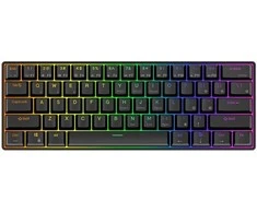 Royal Kludge RK61 TKL klaviatūra | 60%, Hot-swap, Mėlyna Switches, US, juoda