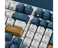 Royal Kludge RK98 RGB Klein Mėlyna belaidė klaviatūra | 98%, Hot-swap, Mėlyna switches, US