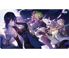Sakami Merchandise Genshin Impact – Yelan, Kuki Shinobu ir Arataki Itto – pelės kilimėlis – 70 x 40 cm