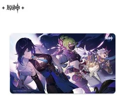 Sakami Merchandise Genshin Impact – Yelan, Kuki Shinobu ir Arataki Itto – pelės kilimėlis – 70 x 40 cm