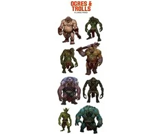 Skinny Minis - Ogres &amp; Trolls