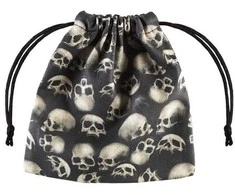 Q Workshop Skull Fullprint Dice Bag