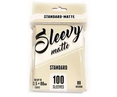 Sleevy STANDARD – Matte (100 sleeves 63,5x88 mm)
